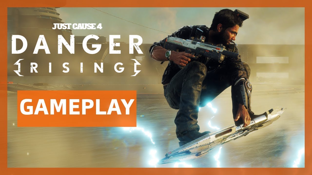 Just Cause 4 Explosive Hoverboard Action Im Danger Rising Gameplay Trailer