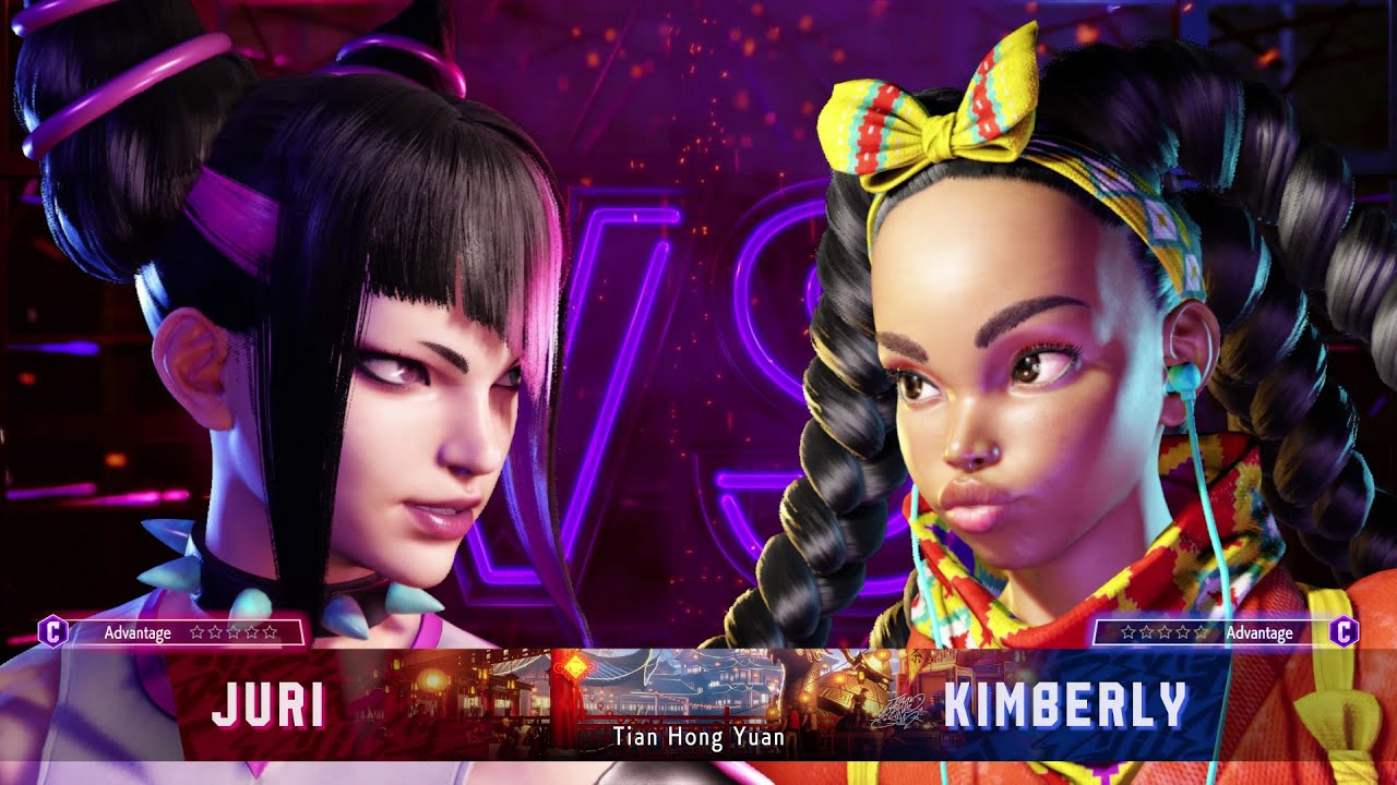 Street Fighter 6: Kimberly und Juri im Game Face Feature