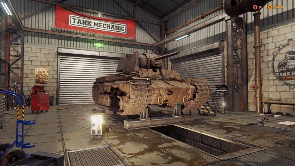 tank mechanic simulator xbox