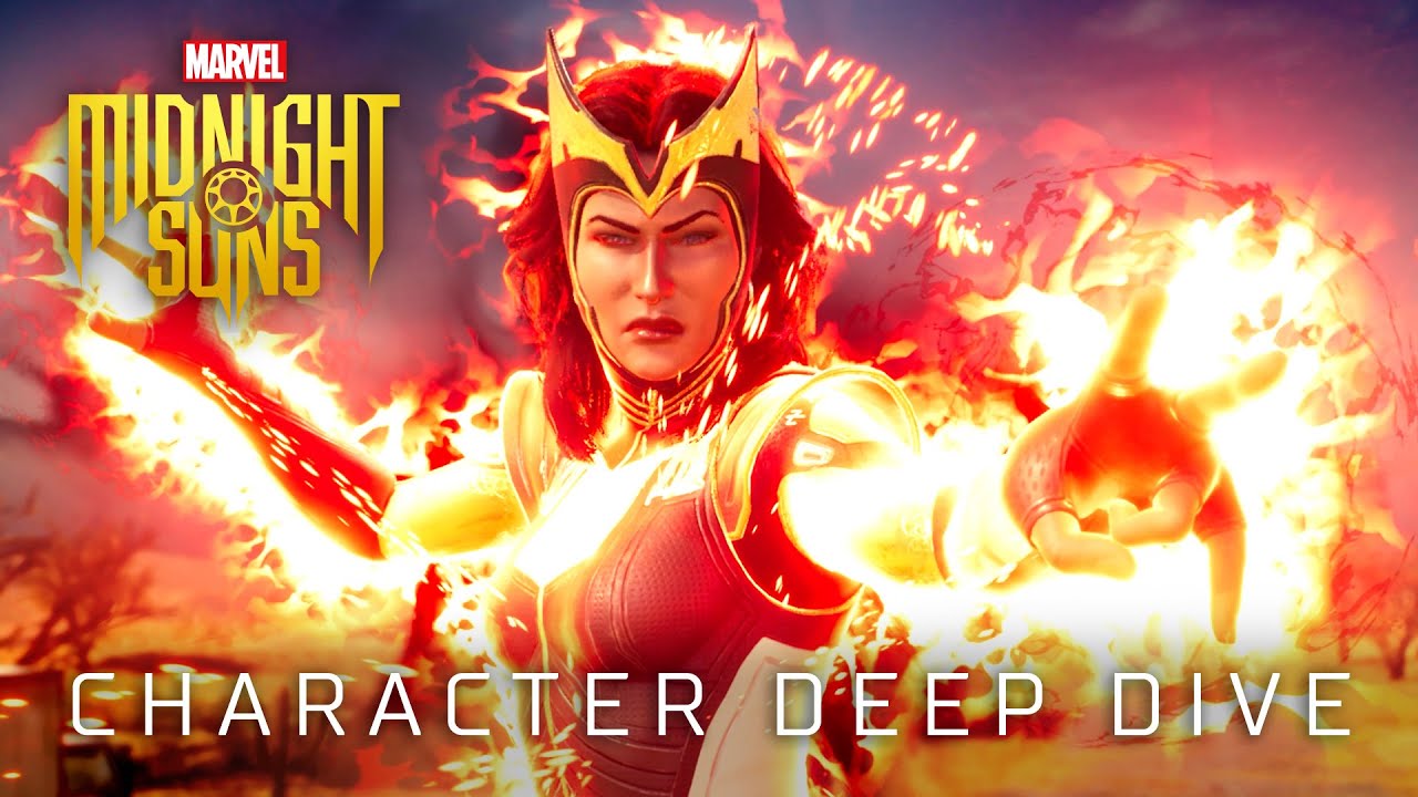 Marvels Midnight Suns Scarlet Witch Gameplay Showcase 