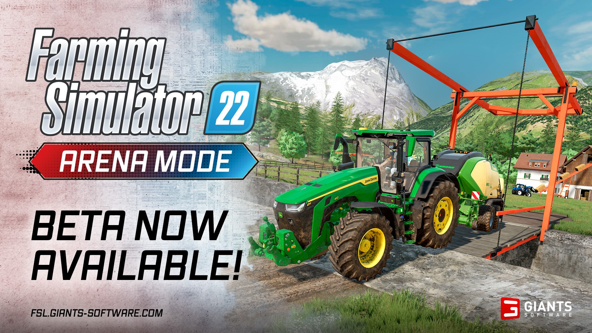 Landwirtschafts-Simulator 22: Traktor fahren in der Arena