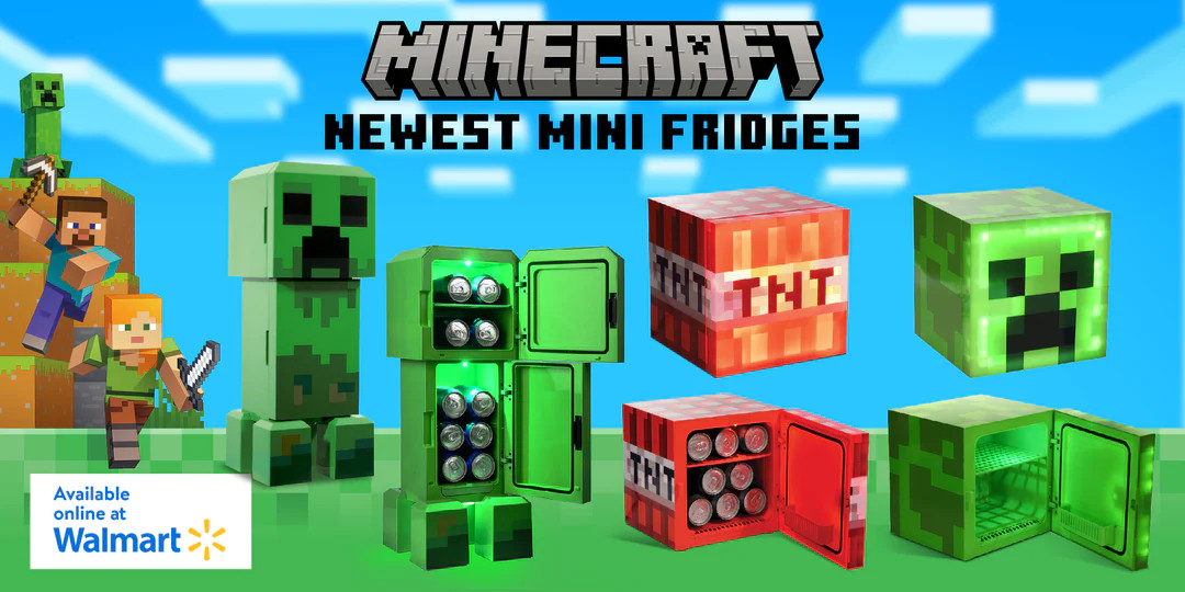 Minecraft-Creeper-Mini-Fridge-ist-ein-echter-Hingucker